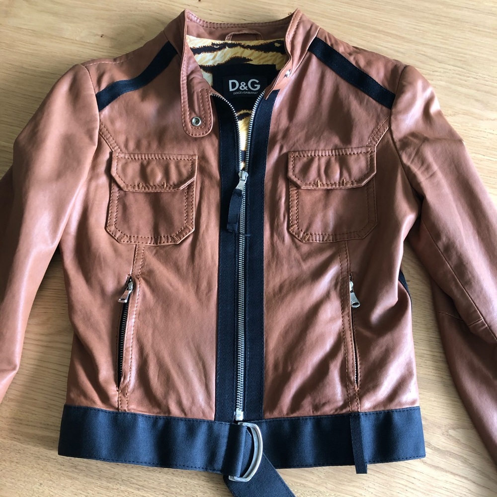 D&C Leather jacket